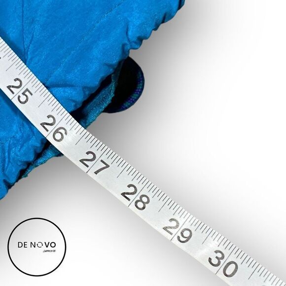 Northern Reflections Men’s Vintage Full Zip Windbreaker Jacket Size Medium Blue - Picture 6 of 7